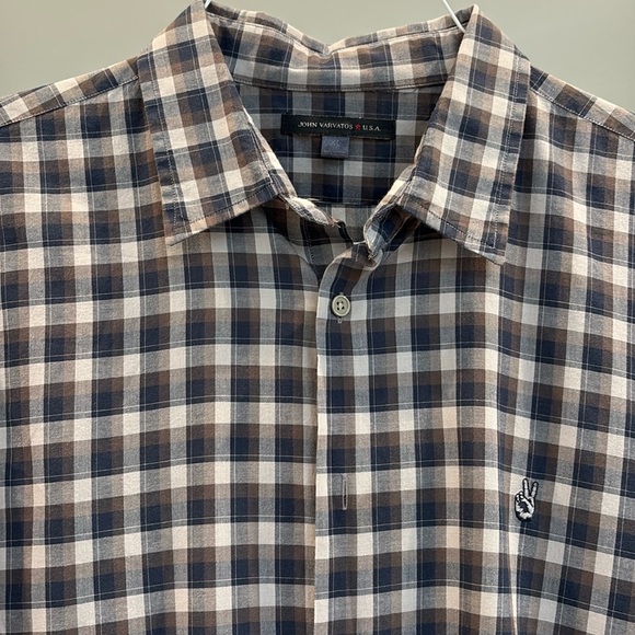 John Varvatos Button Down with Peace logo - Picture 2 of 10